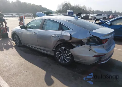 2020 Honda Insight Touring из США, поврежденный, VIN 19XZE4F91LE014281